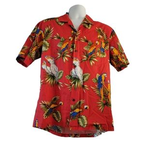 Pacific Legend Apparel Hawaiian Shirt Sz Large